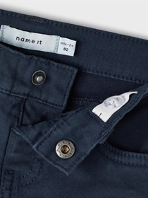 NAME IT Twill Shorts Silas Isak Dark Sapphire